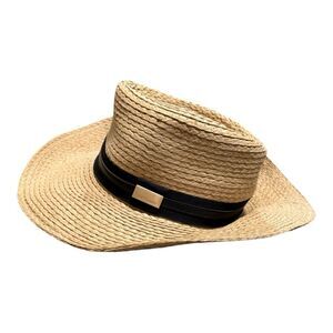 Vince Camuto Straw Band Panama Hat
